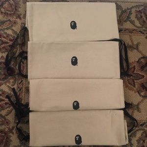 A bathing ape tote bag/shoe bag